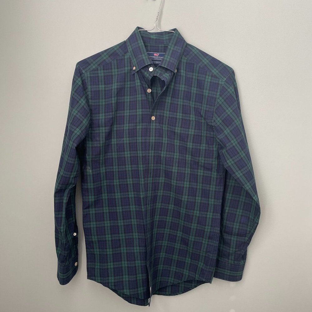 Men's Vineyard Vine Plaid shirt